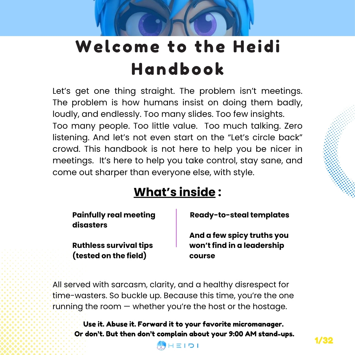 HEIDI'S HANDBOOK