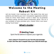 MEETING TRAPS | STOP WASTING TIME WITHOUT KNOWING IT